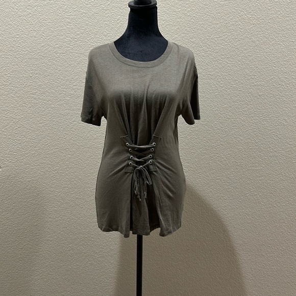 Cotton On corset short sleeve Top - Picture 1 of 6